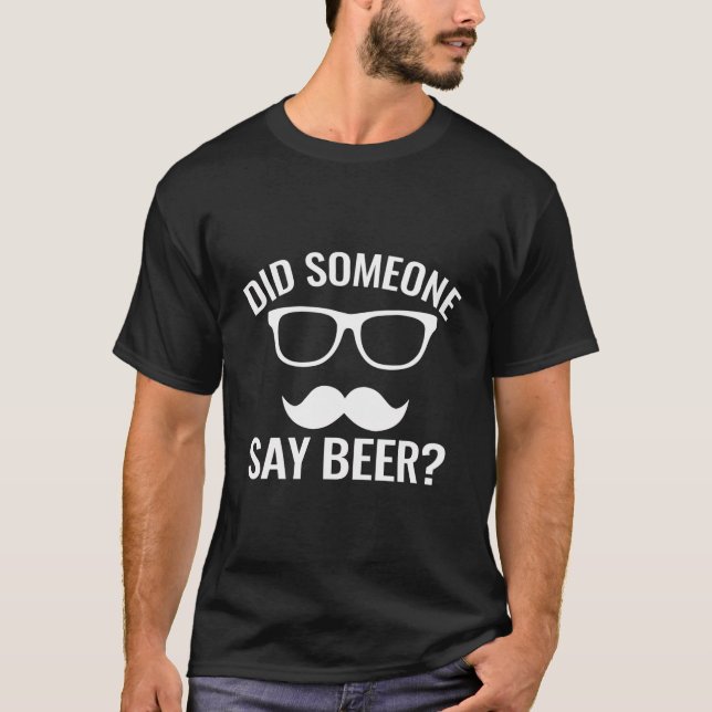 T-shirt Quelqu'Un A Dit Beer Drôle Papa Humour Beer Lo (Devant)