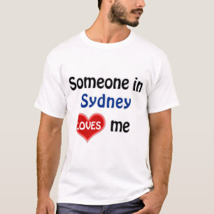 T-shirt Quelqu'un à Sydney m'aime T Shirt