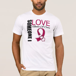 T-shirt Quelqu'un amour d'I a besoin d'un cancer de la