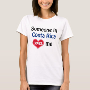 T-shirt Quelqu'un au Costa Rica m'aime