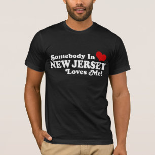 T-shirt Quelqu'Un Au New Jersey M'Aime