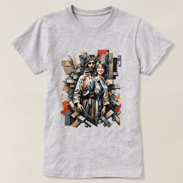 T-shirt Quelqu'un de célèbre (Design devant)