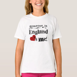 T-shirt Quelqu'un en Angleterre m'aime