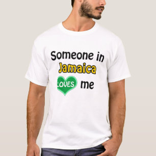 T-shirt Quelqu'un en Jamaïque m'aime