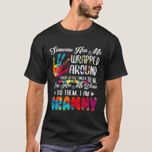 T-shirt Quelqu'Un M'A Emballé Autour De Moi Je Suis Grammy
