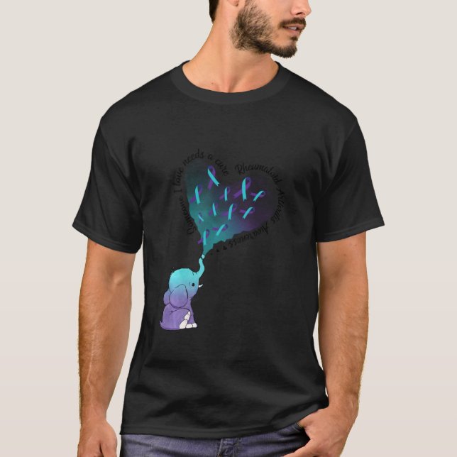 T-shirt Quelqu'Un Que J'Aime A Besoin D'Une Arthrite Rhuma (Devant)