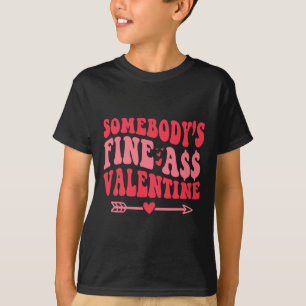 T-shirt Quelqu'un va bien comme Valentine Mama femme Love 