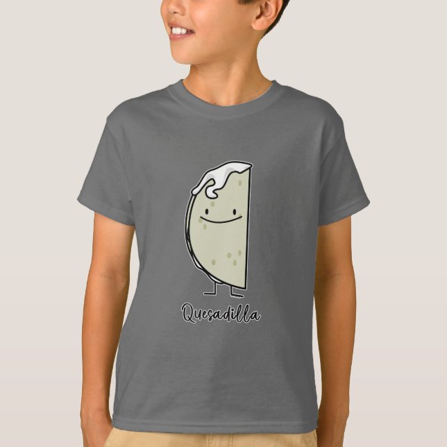 T-shirt Quesadilla Mexicaine Tortilla grillée au fromage T (Devant)
