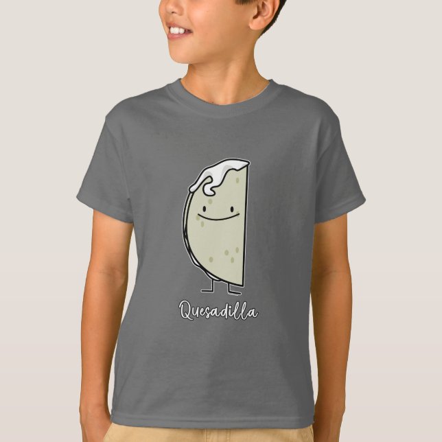 T-shirt Quesadilla Mexicaine Tortilla grillée au fromage T (Devant)