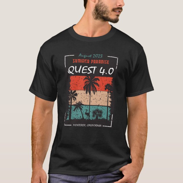 T-shirt Quest 4.0 Logo Tee (Devant)