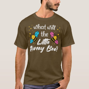 T-shirt Qu'est-ce que Baby Bee Genre Révéler Garçon Miel B