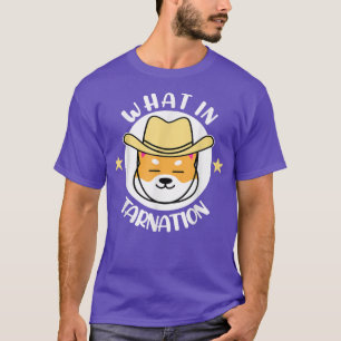 T-shirt Qu'est-ce que c'est drôle Chien Cowboy Corgi Meme 