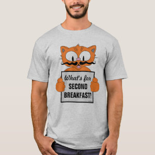 T-shirt Qu'est-ce que c'est pour le deuxième petit-déjeune