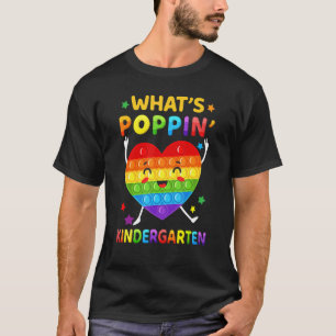 T-shirt Qu'est-ce que Poppin jardin d'enfants Retour à l'é