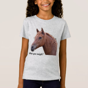 T-Shirt Qu'est-ce que tu ressors ? Chemise Lover Cheval po