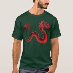 T-shirt Quetzalcoatl Aztec Mayan Featherserpent Toltec