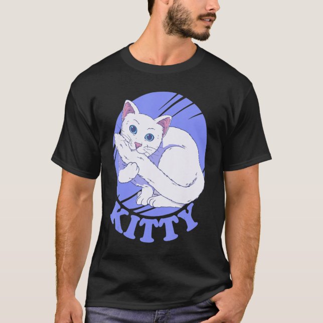 T-shirt Queue blanche (Devant)