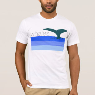 T-shirt queue de baleine