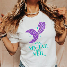 Queue de commerce pour Veil Mermaid Bachelorette P