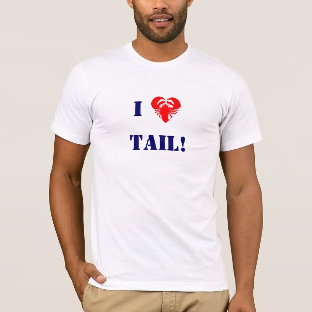 T-shirt Queue de homard - (Devant)