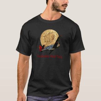 T-shirt Queue de rouge de Tuskegee