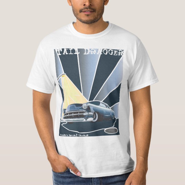 T-shirt Queue Dragger de Chevy (Devant)
