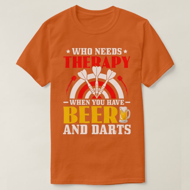 T-shirt Qui A Besoin De Thérapie Quand Vous Avez Des Cerfs (Design devant)