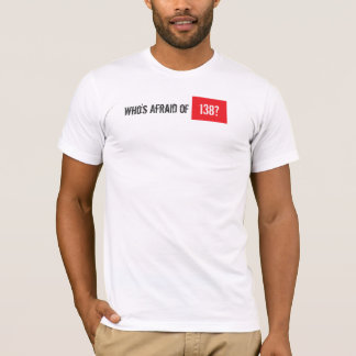 T-shirt Qui a peur de 138 ?