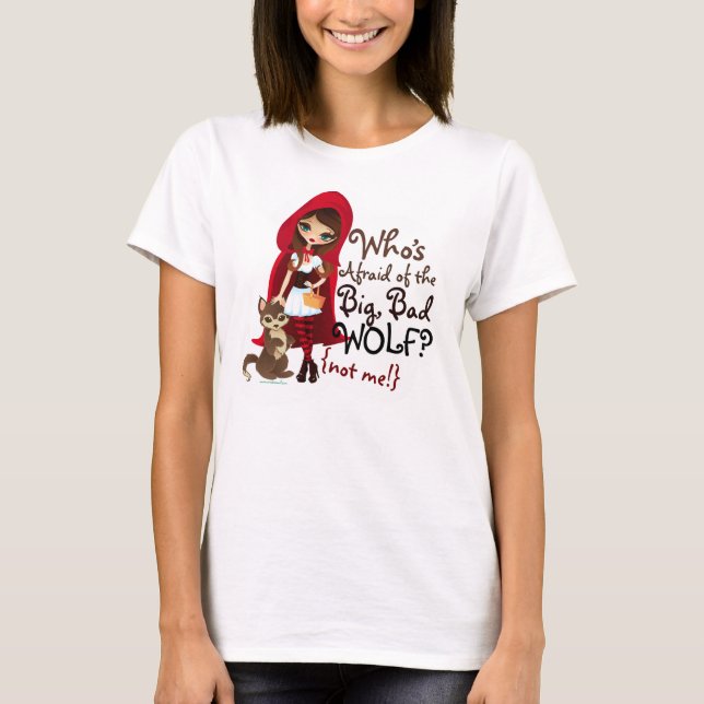 T-shirt Qui a peur du grand mauvais loup ? (Devant)