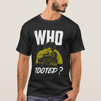 T-shirt Qui a pris le train