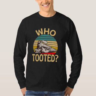 T-shirt Qui a pris le train Lover Locomotive Fun