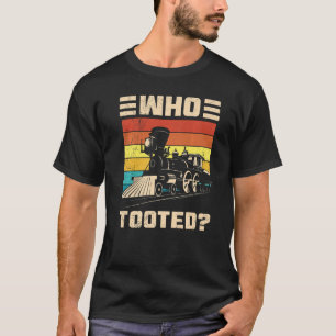 T-shirt Qui A Pris Un Amoureux De Chemin De Fer Funny Pour