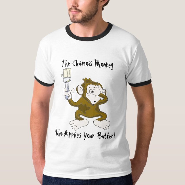 T-shirt Qui applique votre beurre ? (Devant)