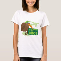 Qui doit piloter le bro ? humour d'oiseau de kiwi