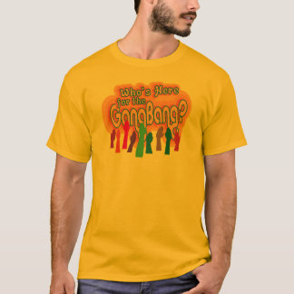 T-shirt Qui est ici pour