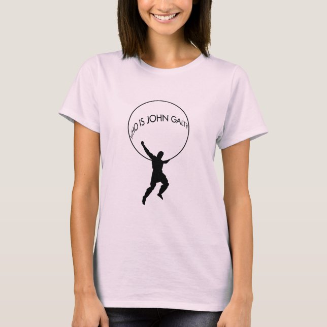 T-shirt Qui est John Galt ? Chemises (Devant)