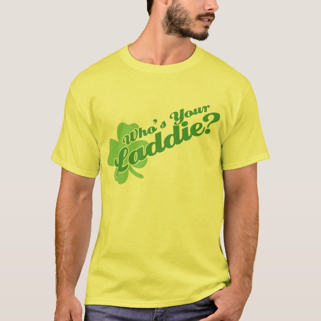 T-shirt Qui est votre Irlandais drôle de gars (Devant)