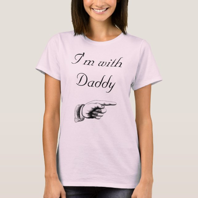 T-shirt Qui est votre papa ? (Devant)