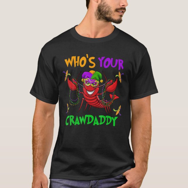 T-shirt Qui est votre père Mardi Gras Parade 2022 (Devant)