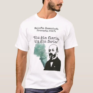 T-shirt Qui le fondent, occupé le lumière (de pet avant)