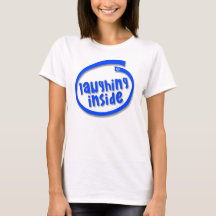 T-shirt qui rit à l'intérieur