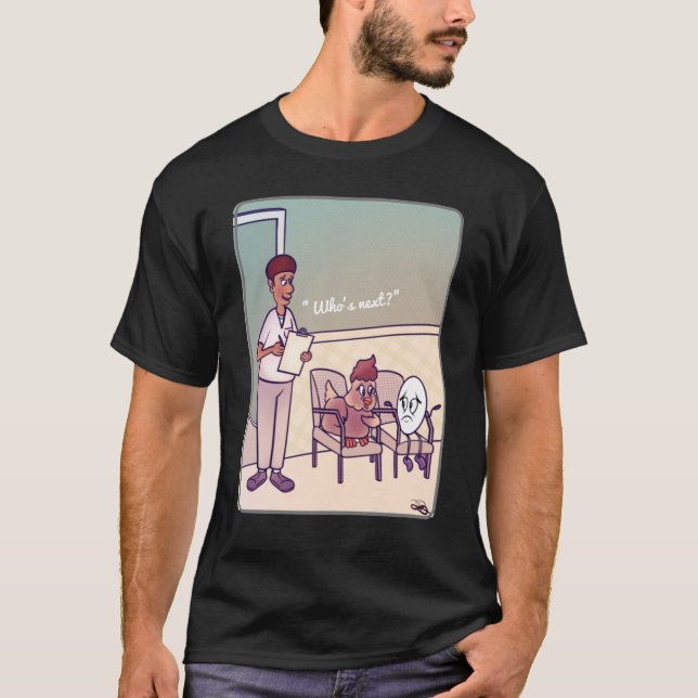 T-shirt Qui sera le prochain Noir masculin (Devant)