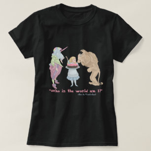 T-shirt Qui suis-je ?Alice
