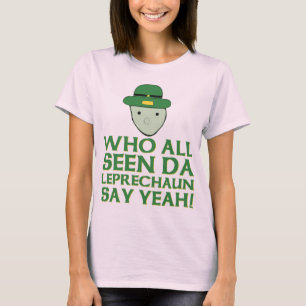 T-shirt Qui tout le lutin vu du DA indiquent ouais Meme