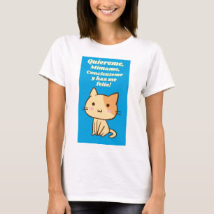 T-shirt quiereme y hazme feliz