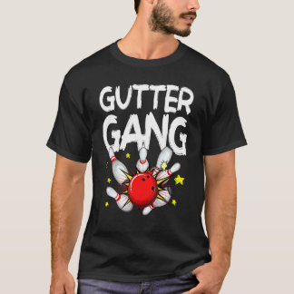 T-shirt Quilles Hommes Femmes Cool Gang de la Gouttière Jo