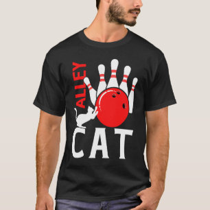 T-shirt Quilleur Chat de Ruelle Bowling
