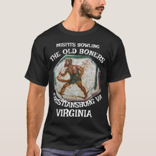 T-SHIRT QUILTBALLS ANCIENS MALADROITS BOWLING CHRISTIANSBU