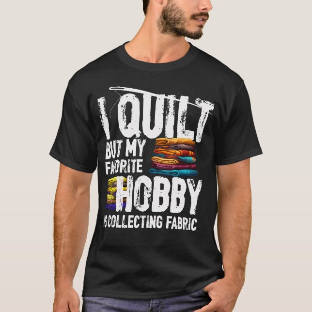T-shirt Quilting Fabric Collector Crafting Sewing Retro De (Devant)