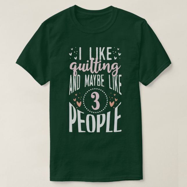 T-shirt Quilting (homonymie) (Design devant)